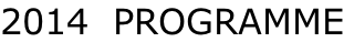 2014  PROGRAMME